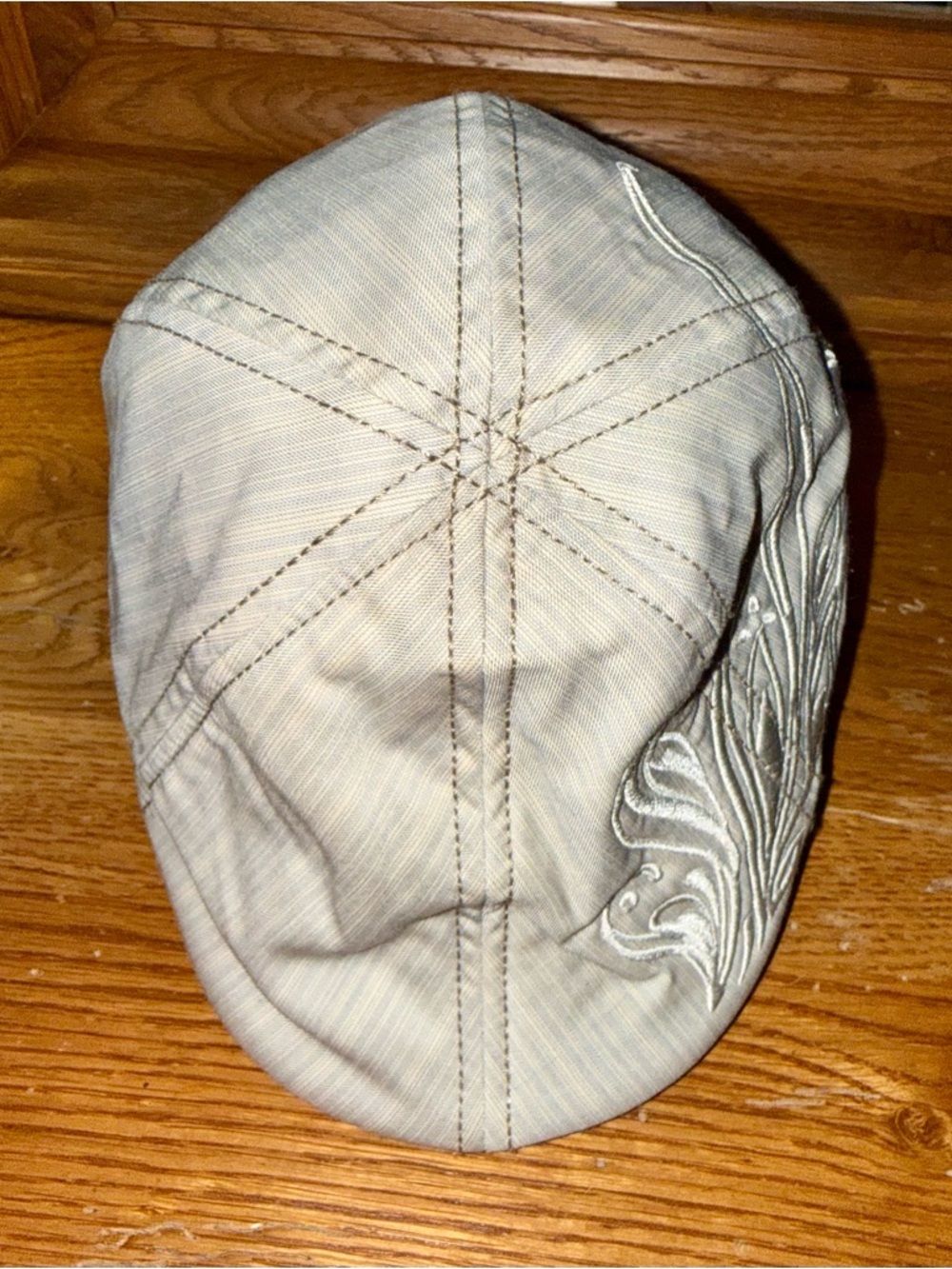 Goorin Bros. Embroidered Neutral Newsboy Scally Cap Kids babies Size X-small - Picture 3 of 10